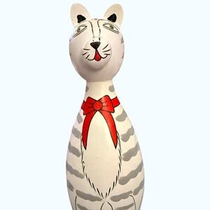 Handcrafted Cat Family Nesting Dolls